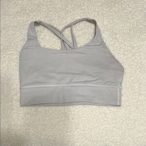 Lululemon Athletica Light Gray Sports Bra